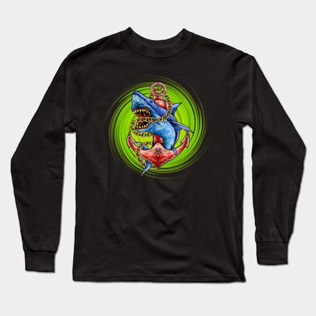 SHARK Long Sleeve T-Shirt by Tuye Project